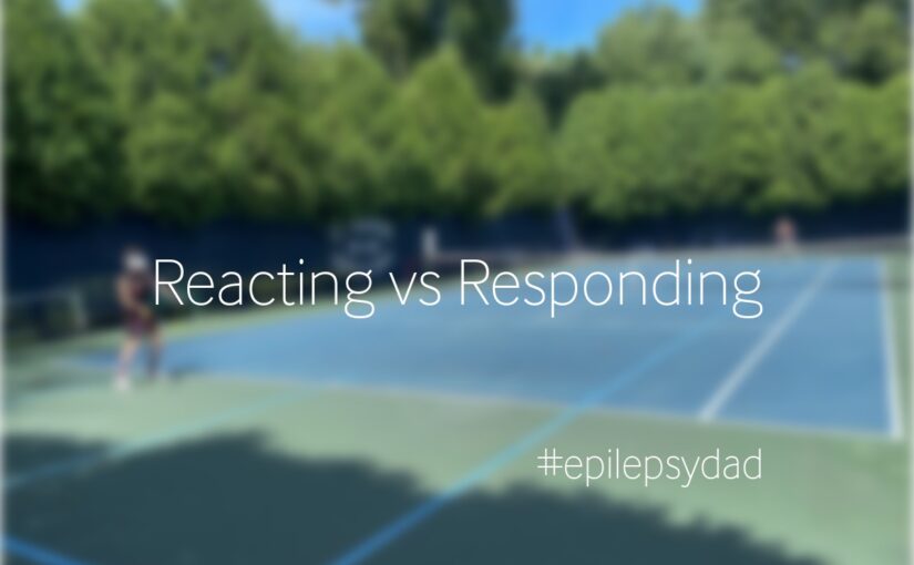 Reacting vs Responding